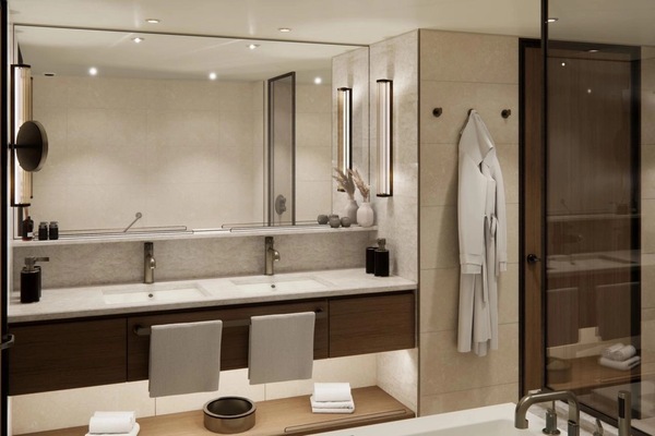 Crystal Cruises Crystal Grace Sapphire Sapphire Premium Suite Rendering 7 ©Crystal Grace.jpg